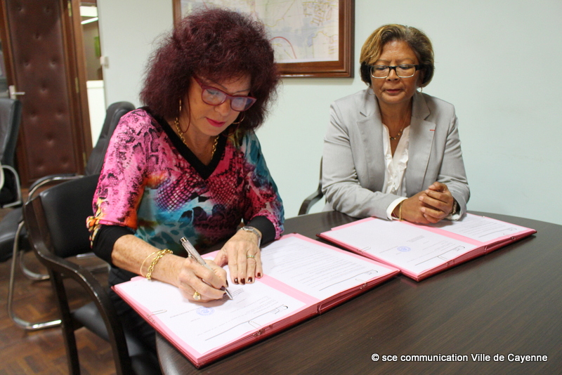 GUYANE. Signature de convention pour la 41ème braderie