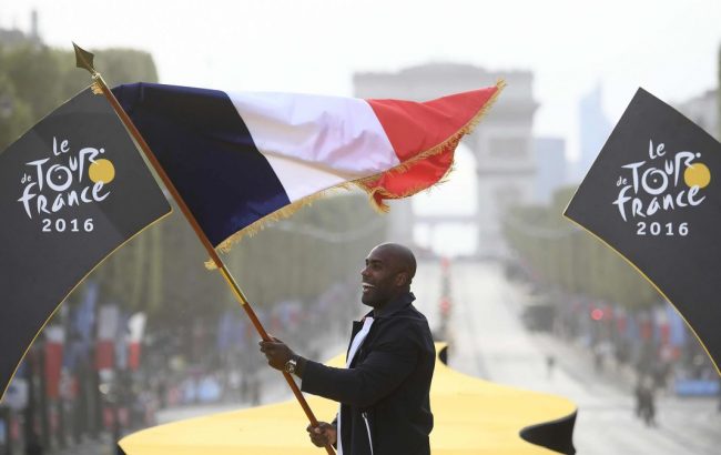 Teddy RINER est élu Porte-drapeau français aux jeux Olympiques de Rio.