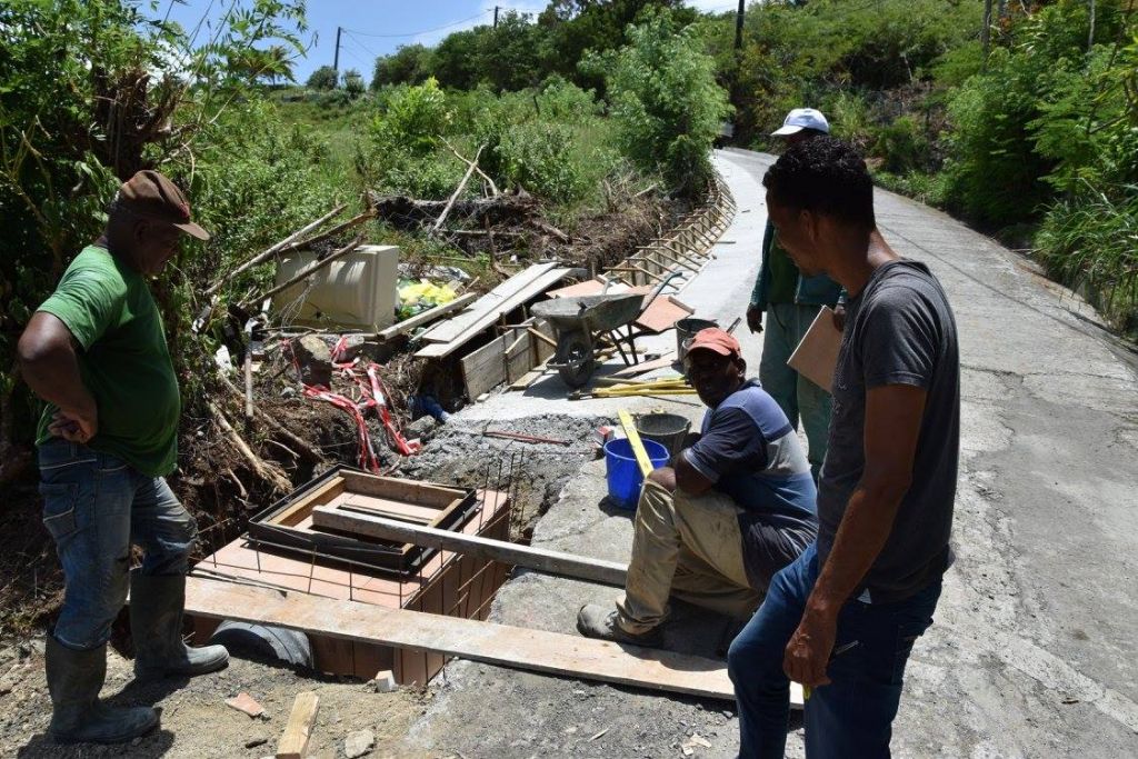 MARTINIQUE. D’importants travaux sur la voie à Fonds libres au Marin