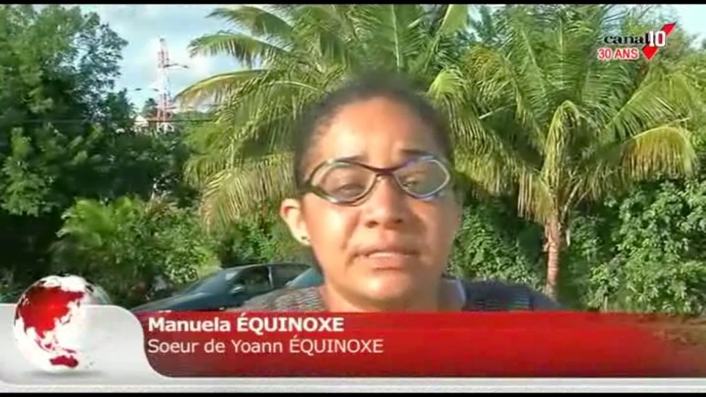 [Vidéo] Guadeloupe. Témoignage émouvant de Manuela soeur de Yoann assassiné, reportage de notre partenaire Canal 10