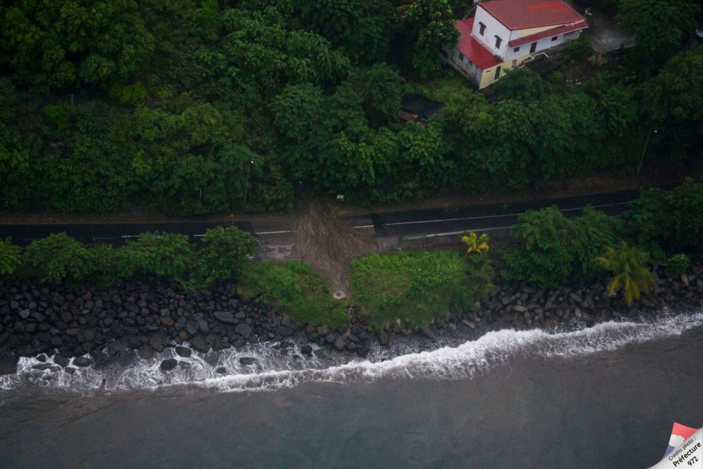 MARTINIQUE. Baignade déconseillée  suite au passage de la tempête tropicale MATTHEW