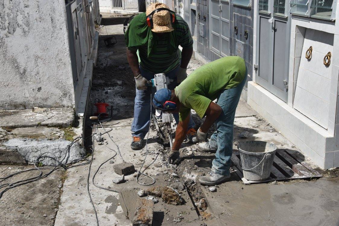 MARTINIQUE. Des travaux effectués sur le cimetière du Marin