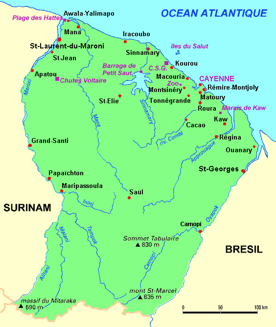 GUYANE. Construction d’un nouvel établissement pénitentiaire.