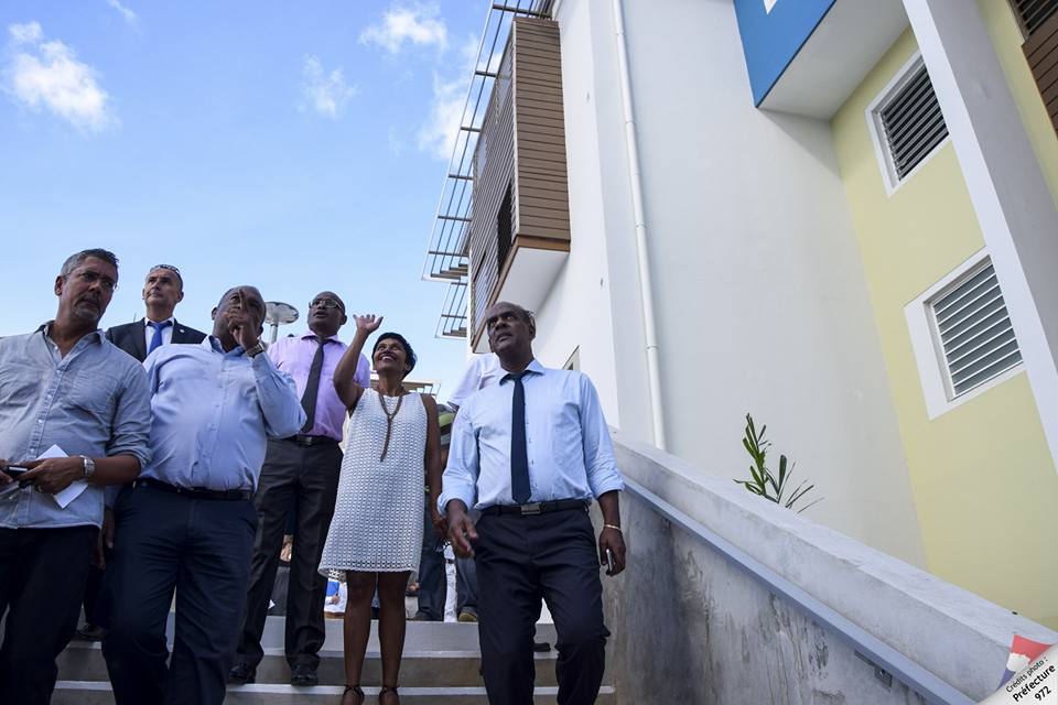 MARTINIQUE. Inauguration de l ‘opération cako à Fort de france  par la Ministre des outre mer