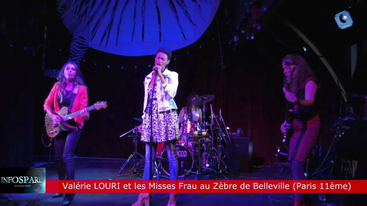 [Vidéo]HEXAGONE. Valérie LOURI en concert au Zèbre de Belleville à Paris.