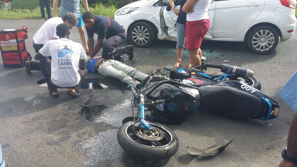 GUADELOUPE. Un motard a trouvé la mort ce vendredi lors d’un accident de la circulation à Capesterre