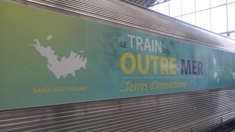 [Vidéo]HEXAGONE.Inauguration du Train des outre mer Gare de Lyon à Paris qui sillonnera la France en 12 étapes.