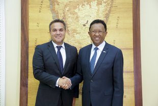 REUNION. Le Président de la Région, Didier Robert, reçu par le Président de la République de Madagascar