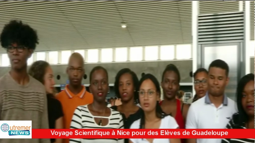 [Vidéo] GUADELOUPE. Voyage scientifique à Nice pour des élèves du lycée professionnel Nord Grande terre