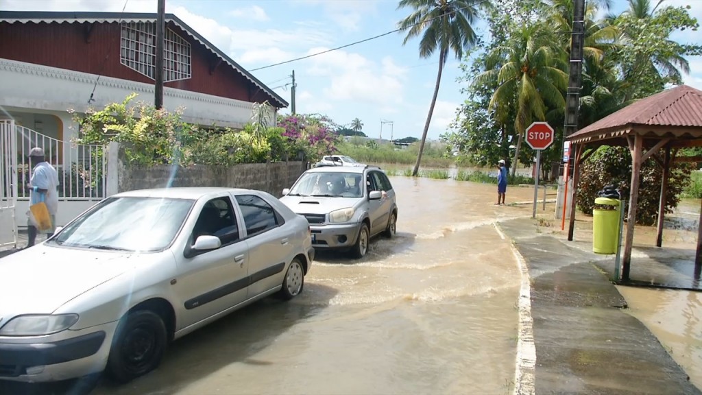 [Vidéo]. Des inondations en Guadeloupe