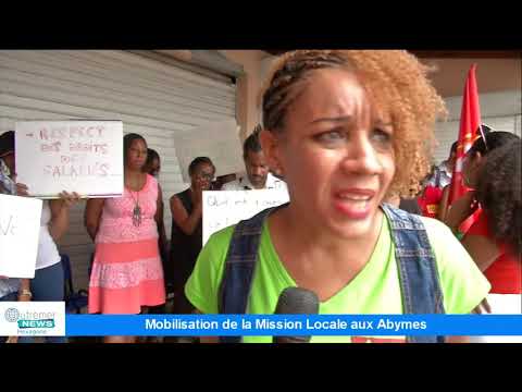[Vidéo] GUADELOUPE Mobilisation de la Mission Locale aux Abymes