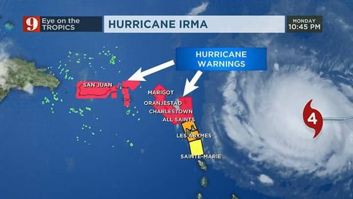 Edition spéciale sur l ouragan IRMA avec notre partenaire Canal 10 guadeloupe. Le dernier Jt