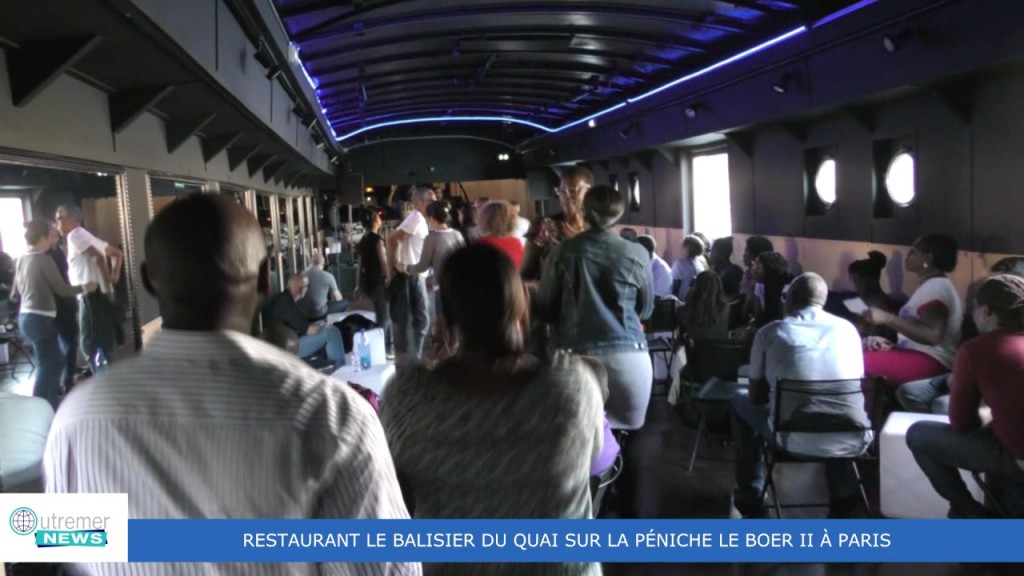 [Vidéo] HEXAGONE. Nouveau lieu de détente à Paris, le restaurant le Balisier du quai sur la péniche Boer II