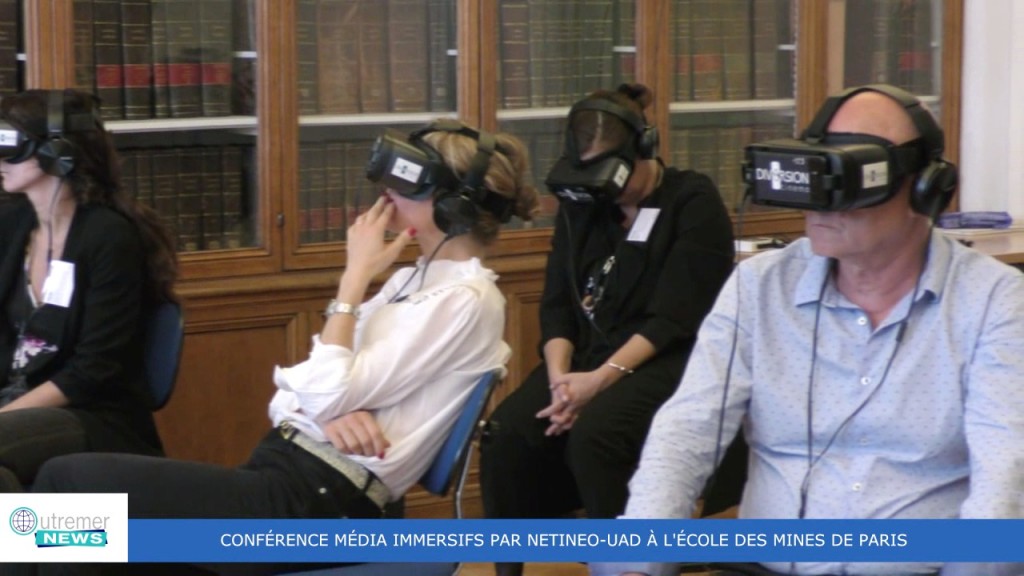 [Vidéo] HEXAGONE. Conférence Média Immersifs par NETINEO UDA à l’Ecole des Mines de Paris