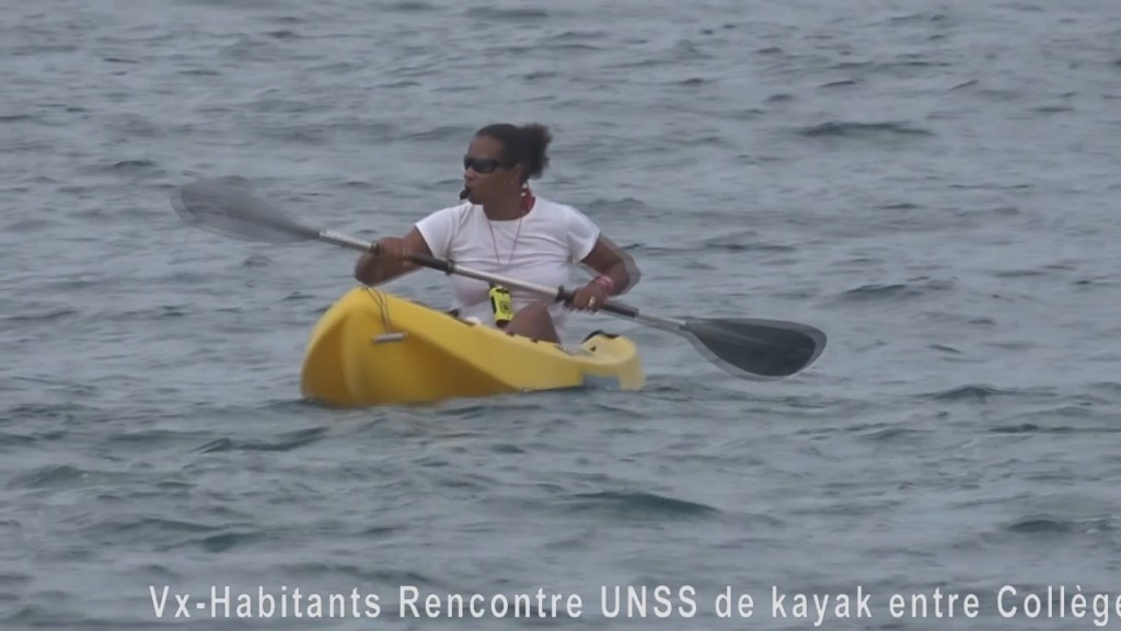 [Vidéo] GUADELOUPE. Rencontre  Unss de Kayak