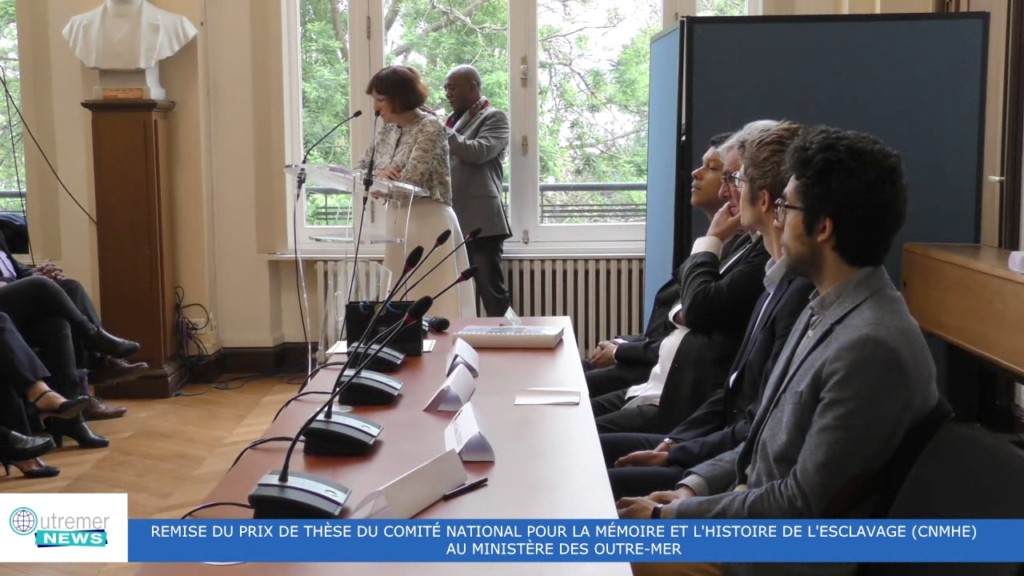 [Vidéo] HEXAGONE. REMISE DU PRIX DE THÈSE DU CNMHE AU MINISTÈRE DES OUTRE MER