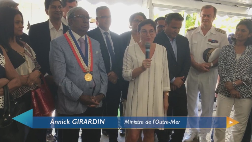 [Vidéo]REUNION. Inauguration de la mairie sociale en présence de Annick GIRARDIN Ministre des Outre mer