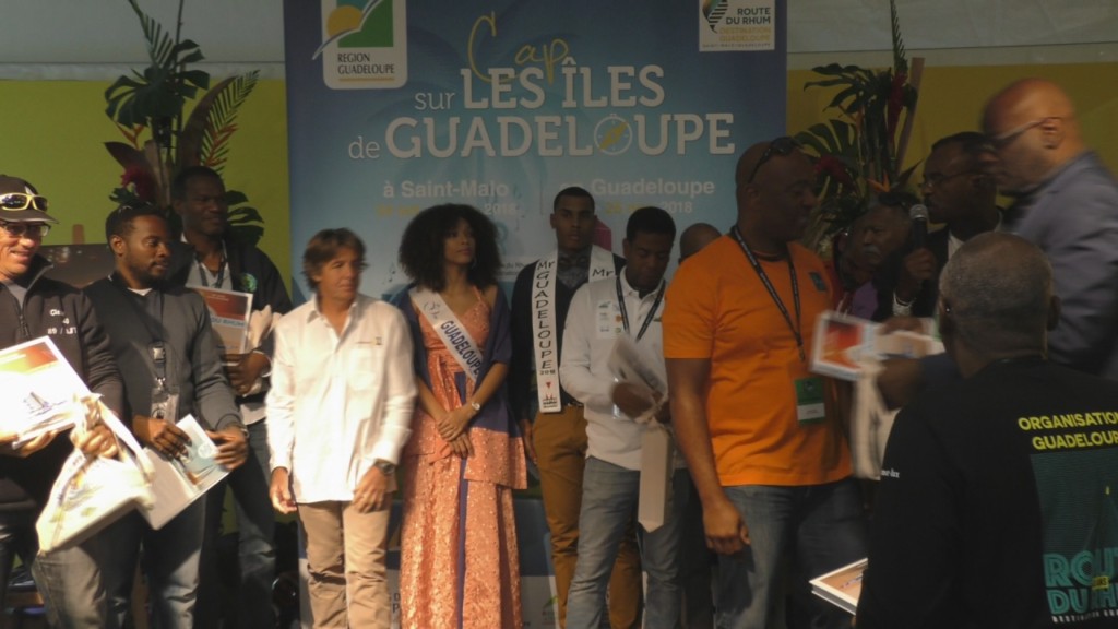 [Vidéo] HEXAGONE. Spéciale Route du rhum 2018. Guy LOSBAR 1er Vice Président Région Guadeloupe et le groupe Toumblaké