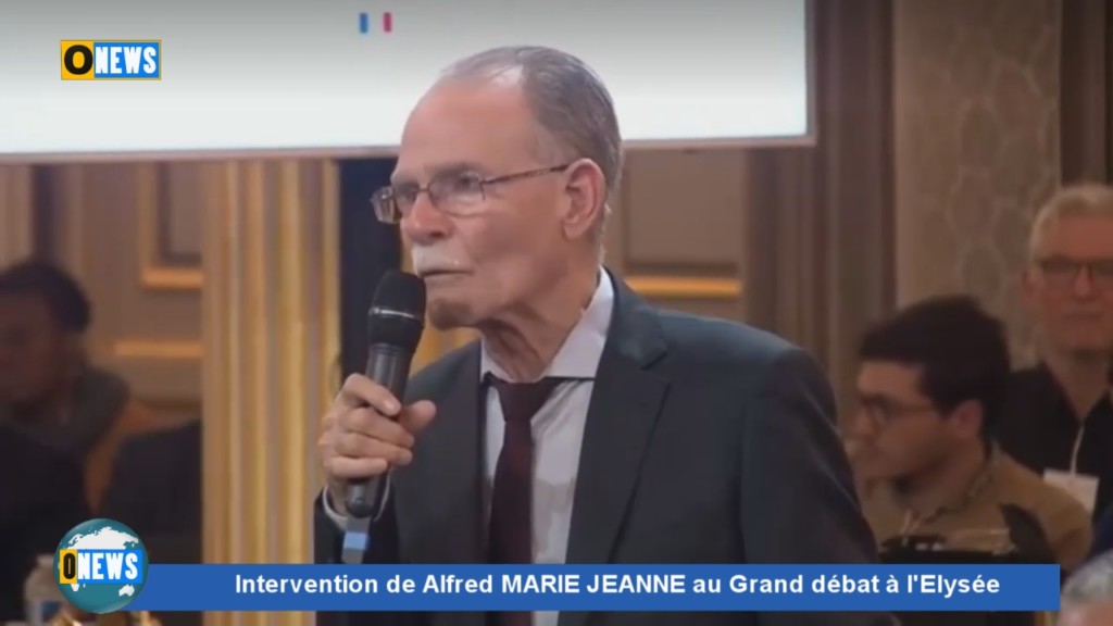 [Vidéo]HEXAGONE. Intervention de Alfred MARIE JEANNE au Grand débat à l’Elysée
