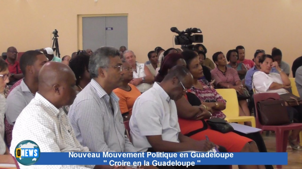 [Vidéo] GUADELOUPE. Nouveau mouvement politique. (Croire en la Guadeloupe )