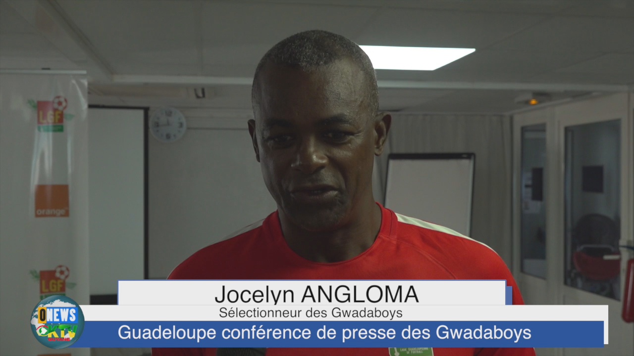 [Vidéo] Outremernews Guadeloupe. Conférence de Presse des Gwadaboys
