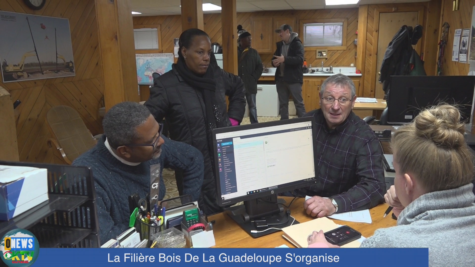 [Vidéo] Onews. La Filière Bois de Guadeloupe. Reportage réalisé au Canada