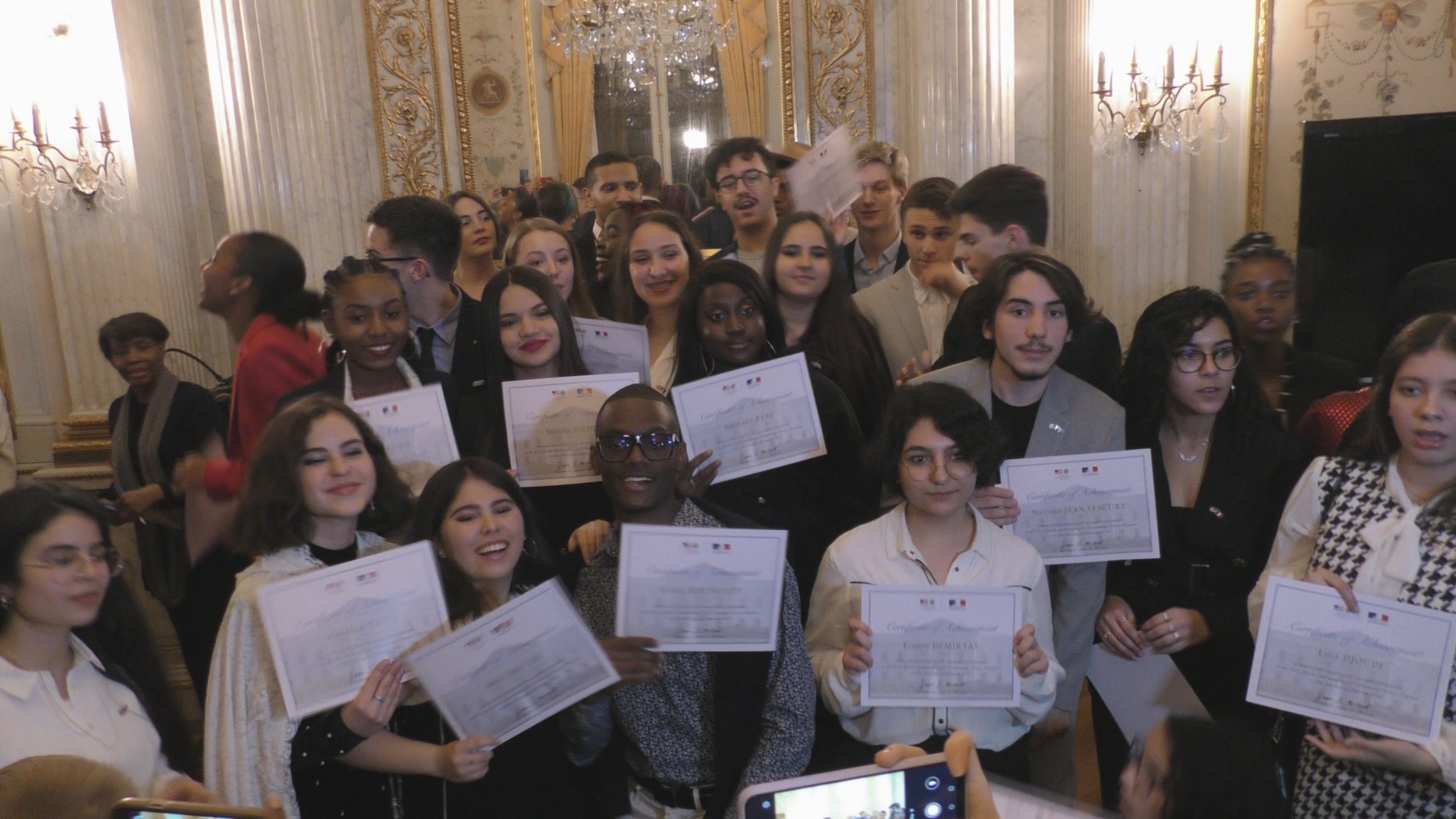 [Vidéo] ONEWS. Jeunes ambassadeurs de l’engagement associatif aux  36 lycéens dont 3 guadeloupéens et 3 martiniquais à l Ambassade des États Unis