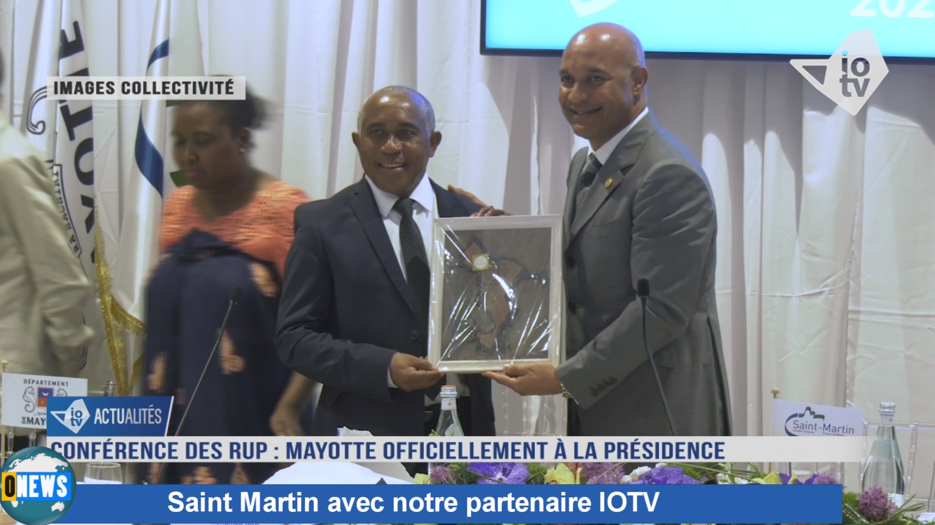 [Vidéo] Onews Saint Martin avec notre partenaire IOTV avec à la une Mayotte qui prend la présidence des RUP