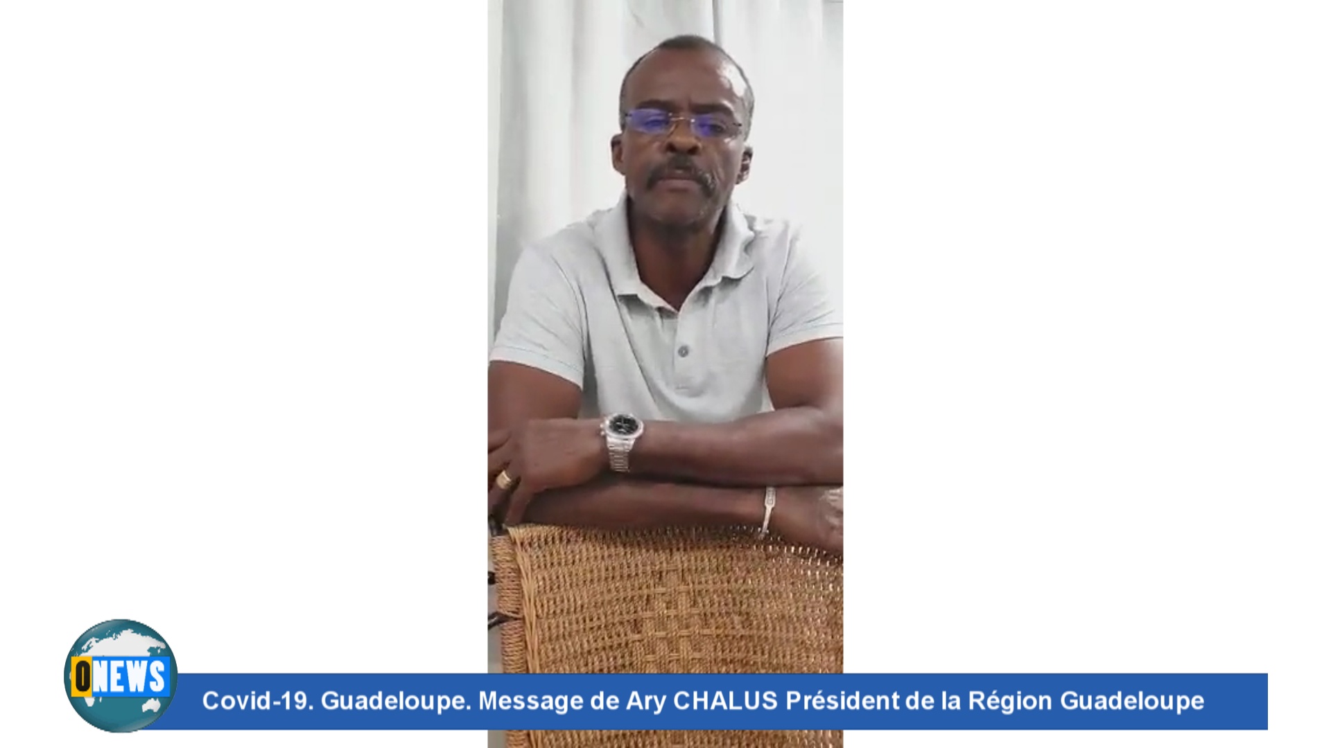[Vidéo] Covid 19 Guadeloupe Message de Ary CHALUS Président de la Région Guadeloupe