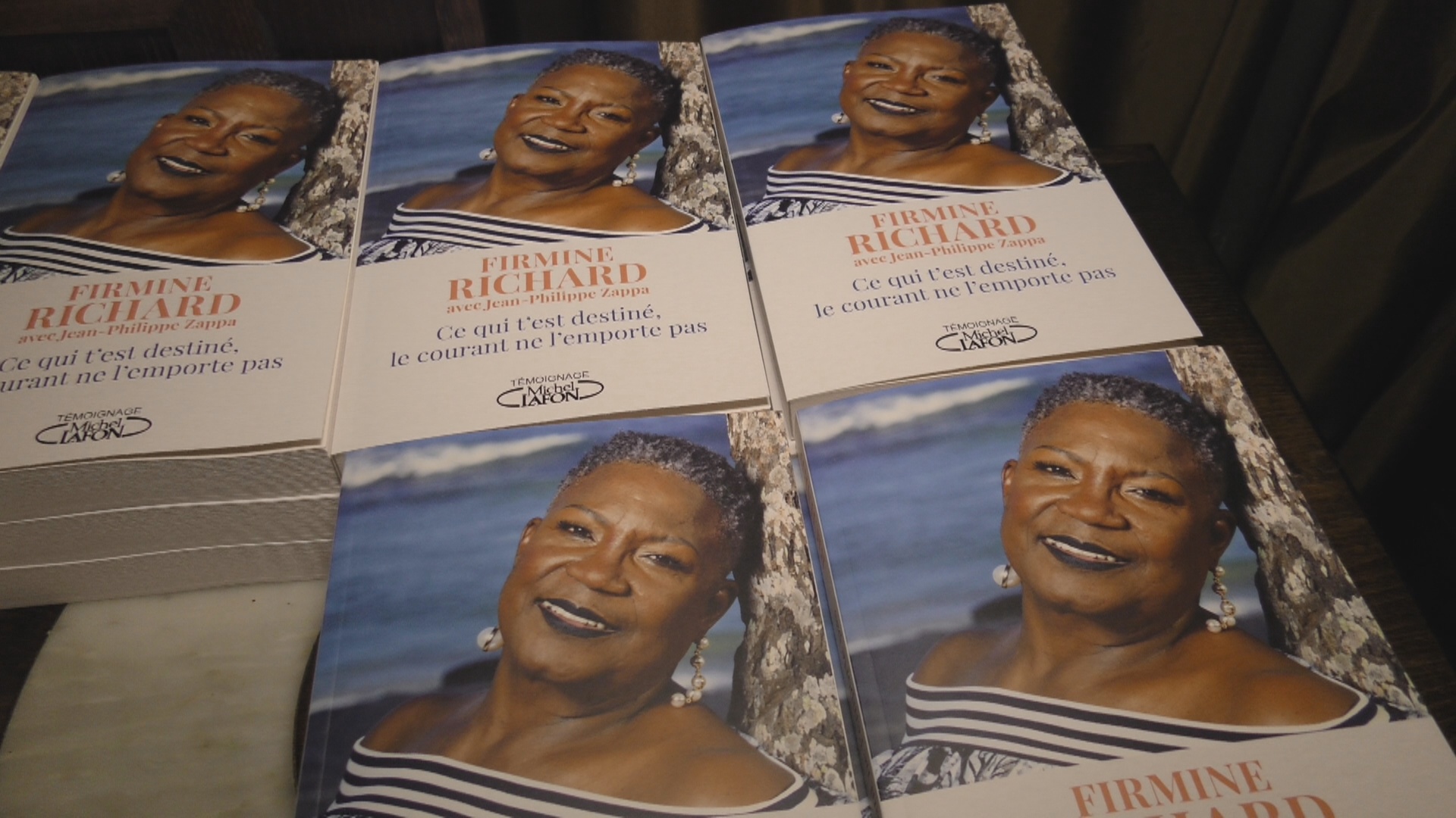 [Vidéo] Onews.Firmine RICHARD Présente son ouvrage « Ce qui t’est destiné, le courant ne l’emporte pas » « Sa Ki la pou w,dlopa ka chayé i »