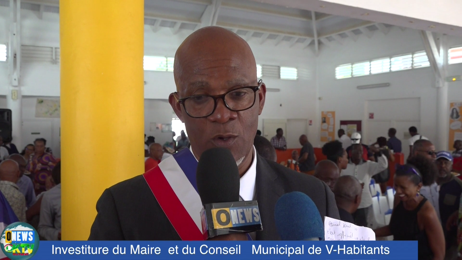 [vidéo] Onews Guadeloupe. Reportage sur l’investiture de Jules OTTO nouveau Maire de Vieux Habitants