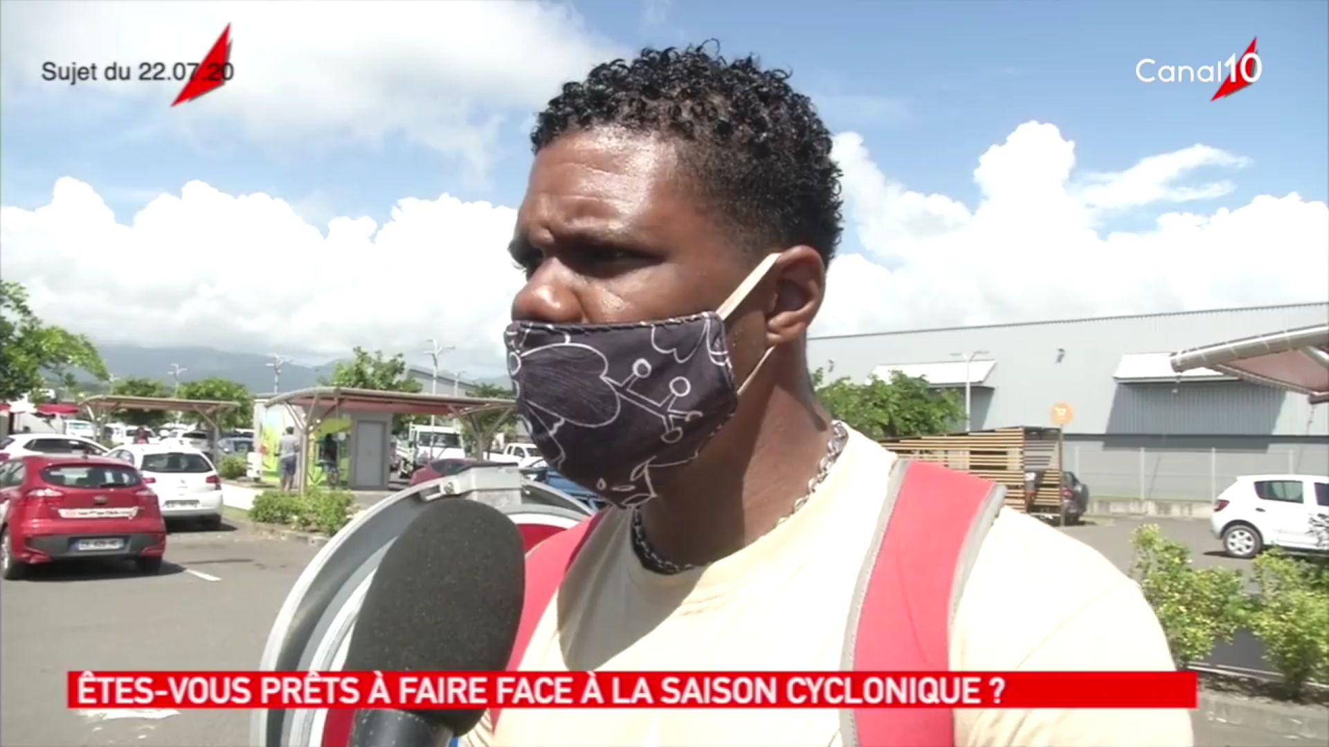 [Vidéo] Onews Guadeloupe. Les guadeloupéens se préparent pour la période cyclonique (Canal 10)