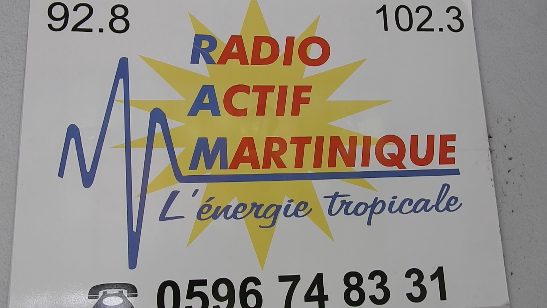 [Vidéo]Onews Martinique.La rentrée de Radio Actif sur 92.8 – 102.3 et Internet.