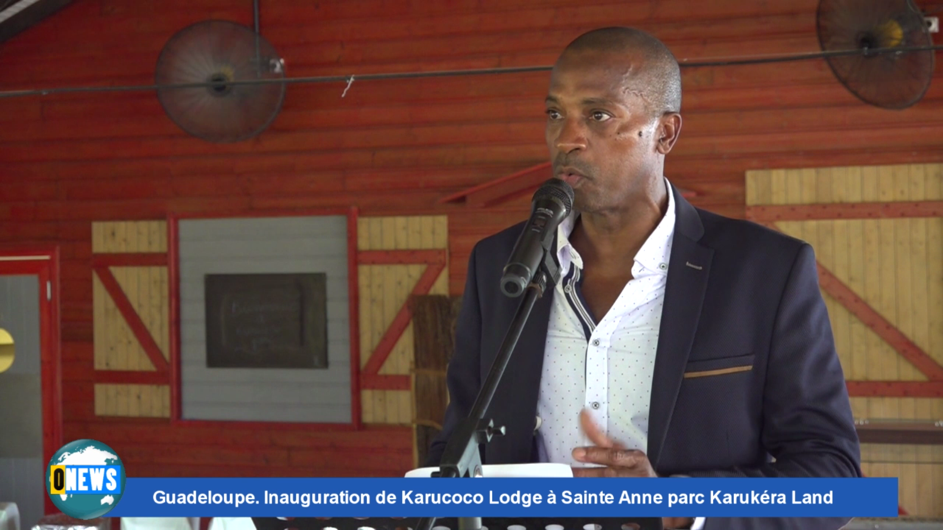 [Vidéo] Onews Guadeloupe. Inauguration de Karucoco lodge à Sainte Anne Parc karukéra Land
