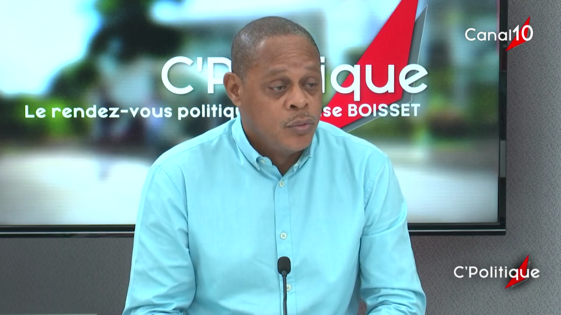 [Vidéo] Onews Guadeloupe. Christian BAPTISTE Maire de Sainte anne Invité de C Politique (canal 10)