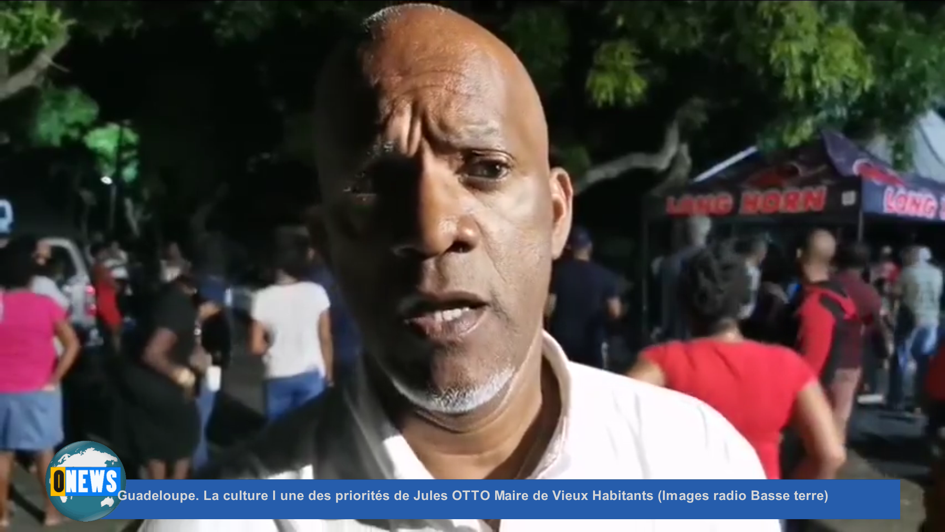 [Vidéo] Onews Guadeloupe. La culture l une des priorités de Jules OTTO Maire de Vieux Habitants ( Images radio Basse terre)