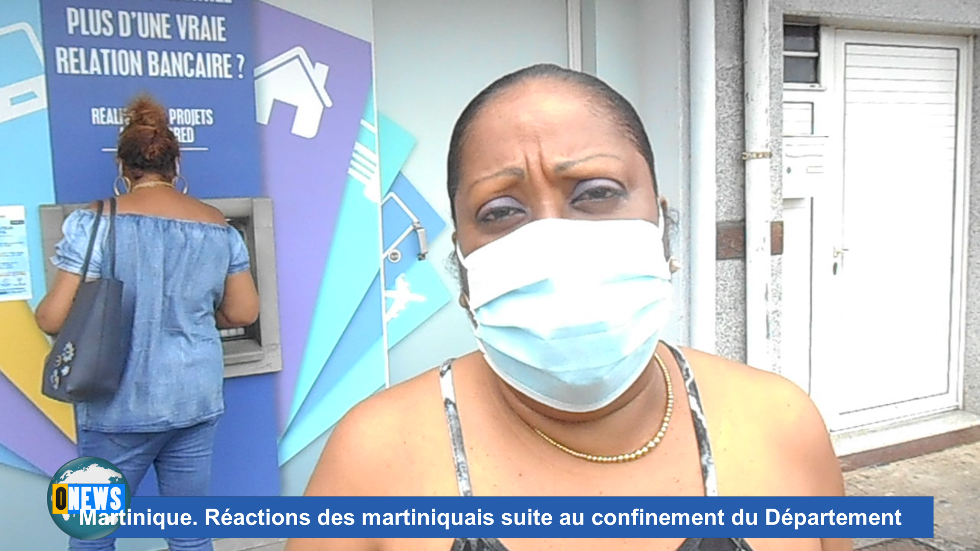[Vidéo] Onews Martinique. Réactions des martiniquais suite au confinement du Département