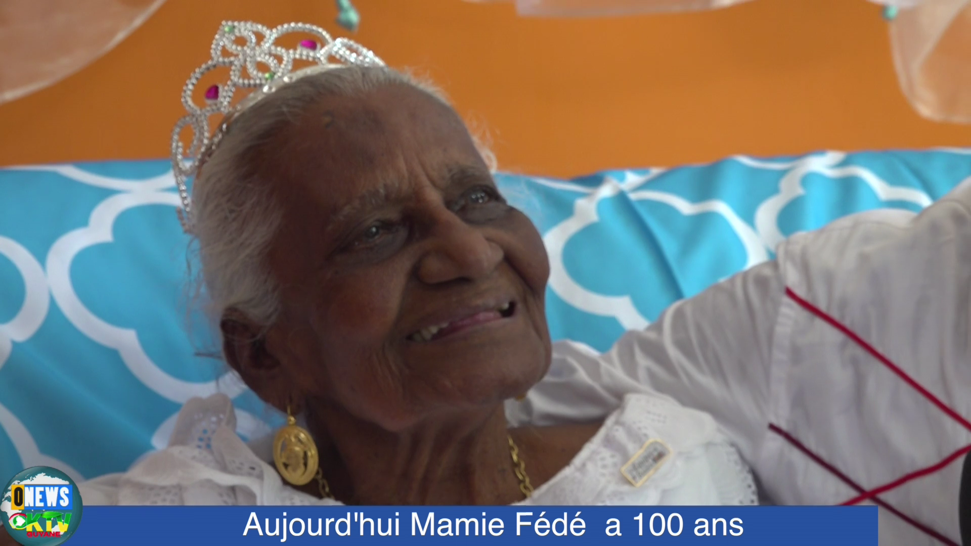 Guadeloupe.Capesterre Belle Eau Fidéline fête ses 100 ans
