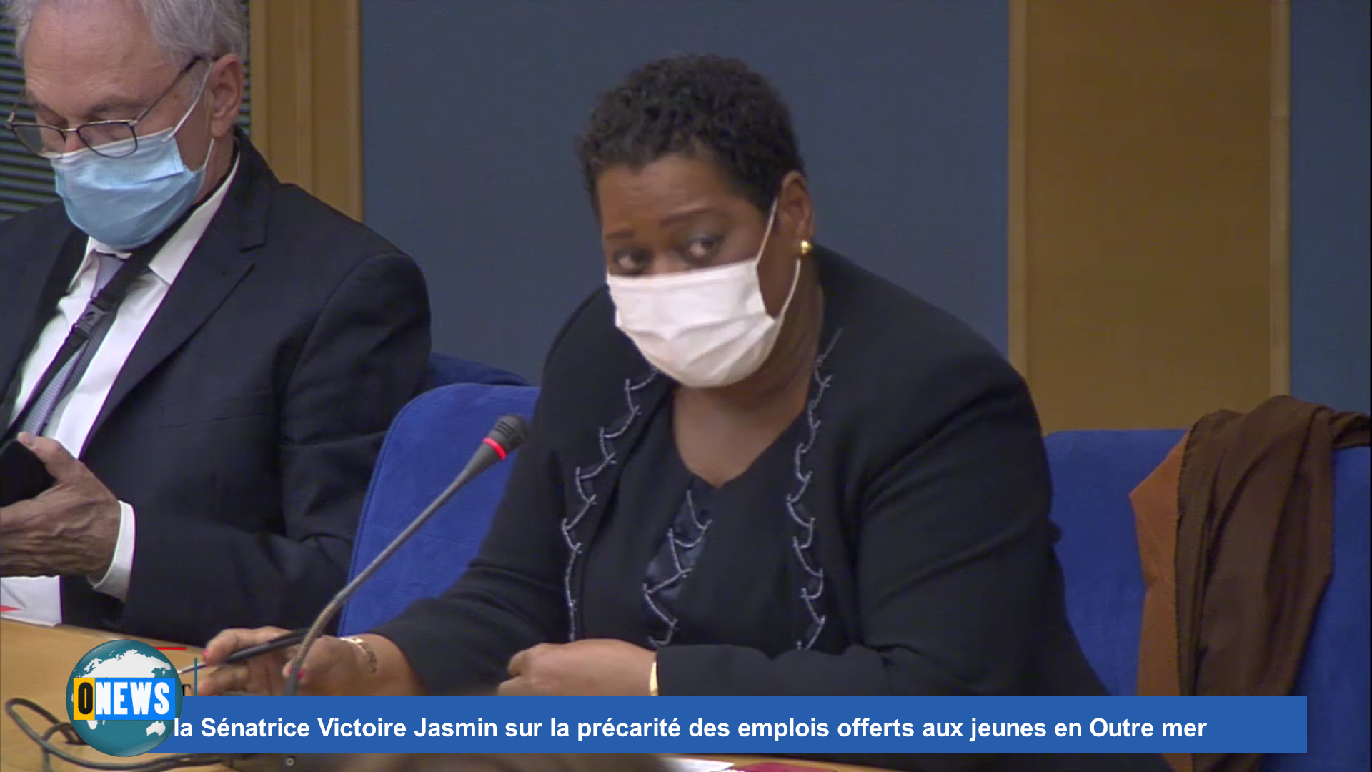 Onews Hexagone. Intervention de la Sénatrice Victoire Jasmin sur la précarité des emplois offerts aux jeunes en Outre mer