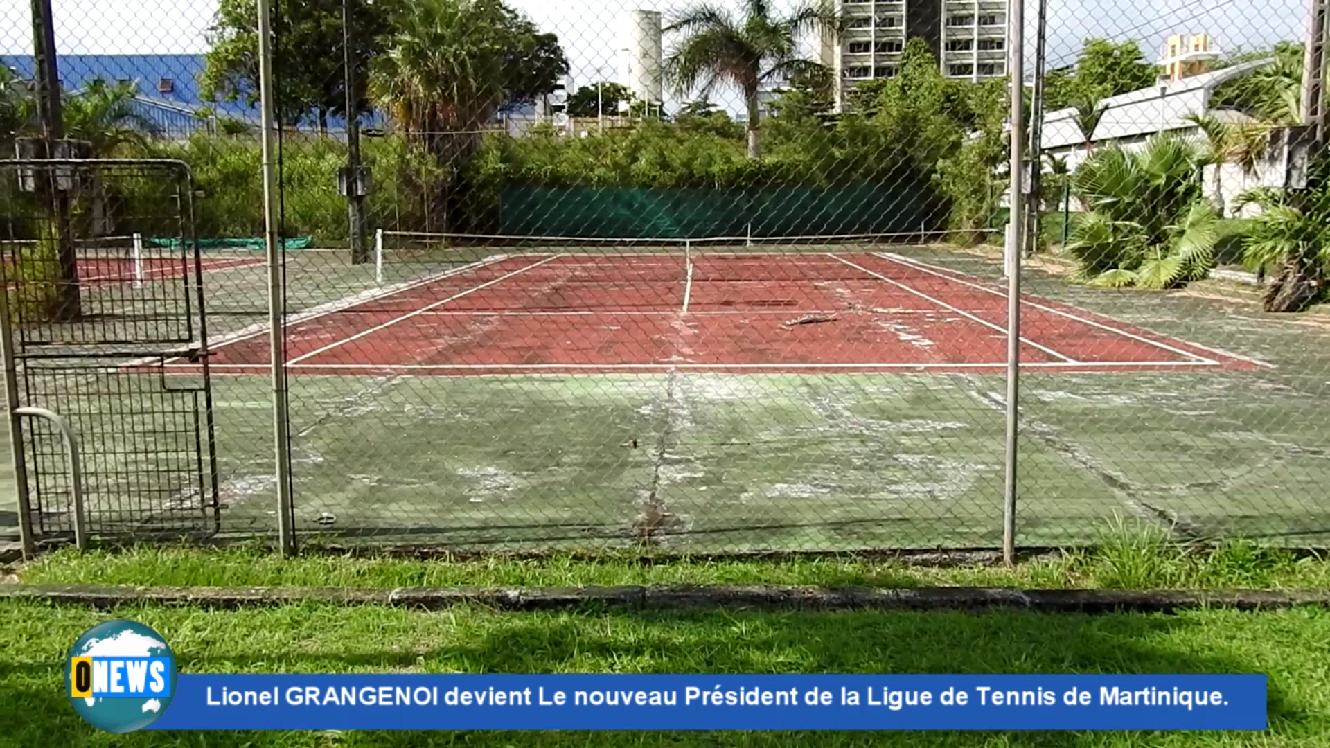 [Vidéo] Onews Martinique. Un nouveau Président au sein de la Ligue de Tennis Martinique