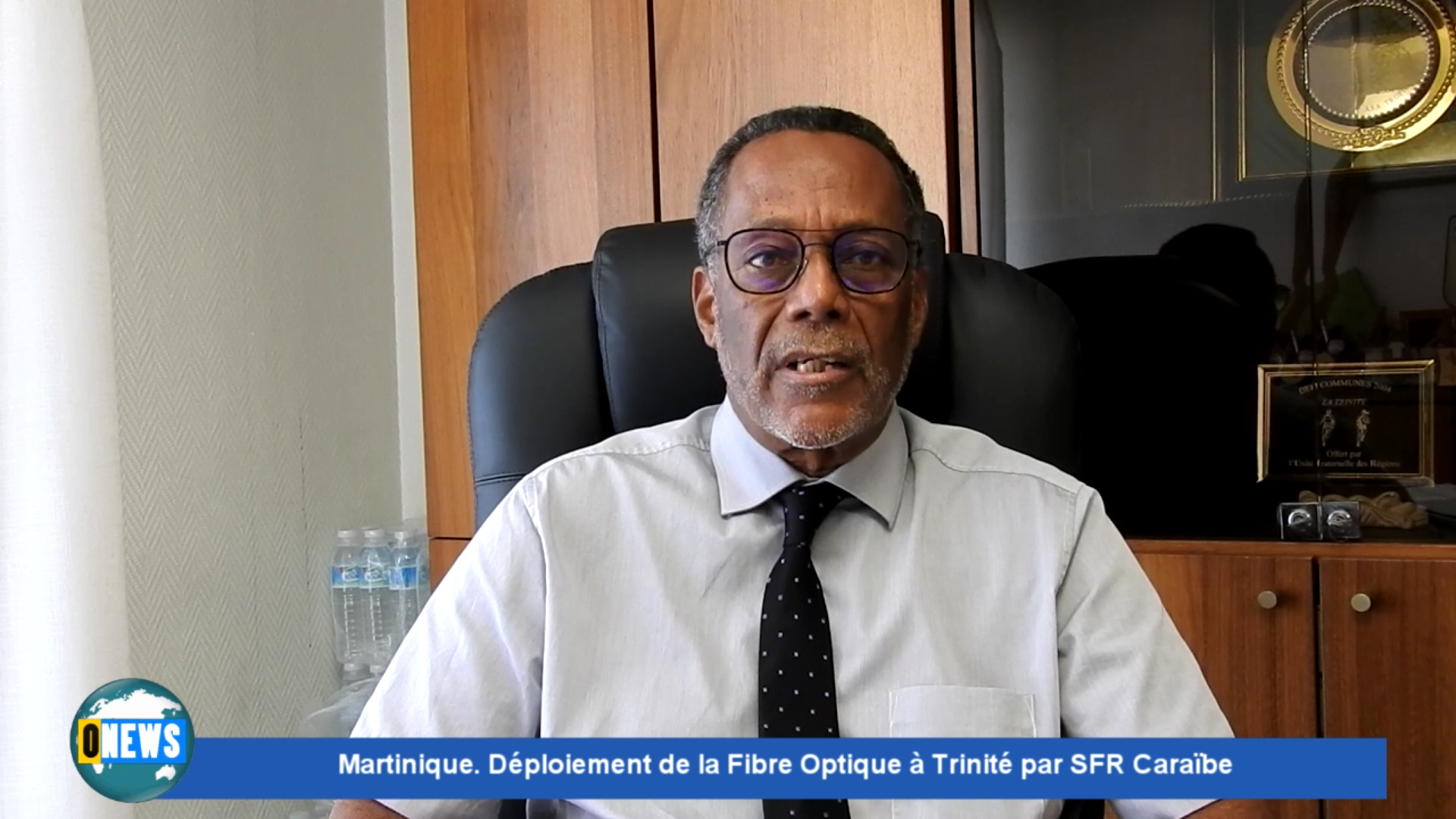[Vidéo] Onews Martinique. Déploiement de la Fibre optique à Trinité par SFR Caraïbe