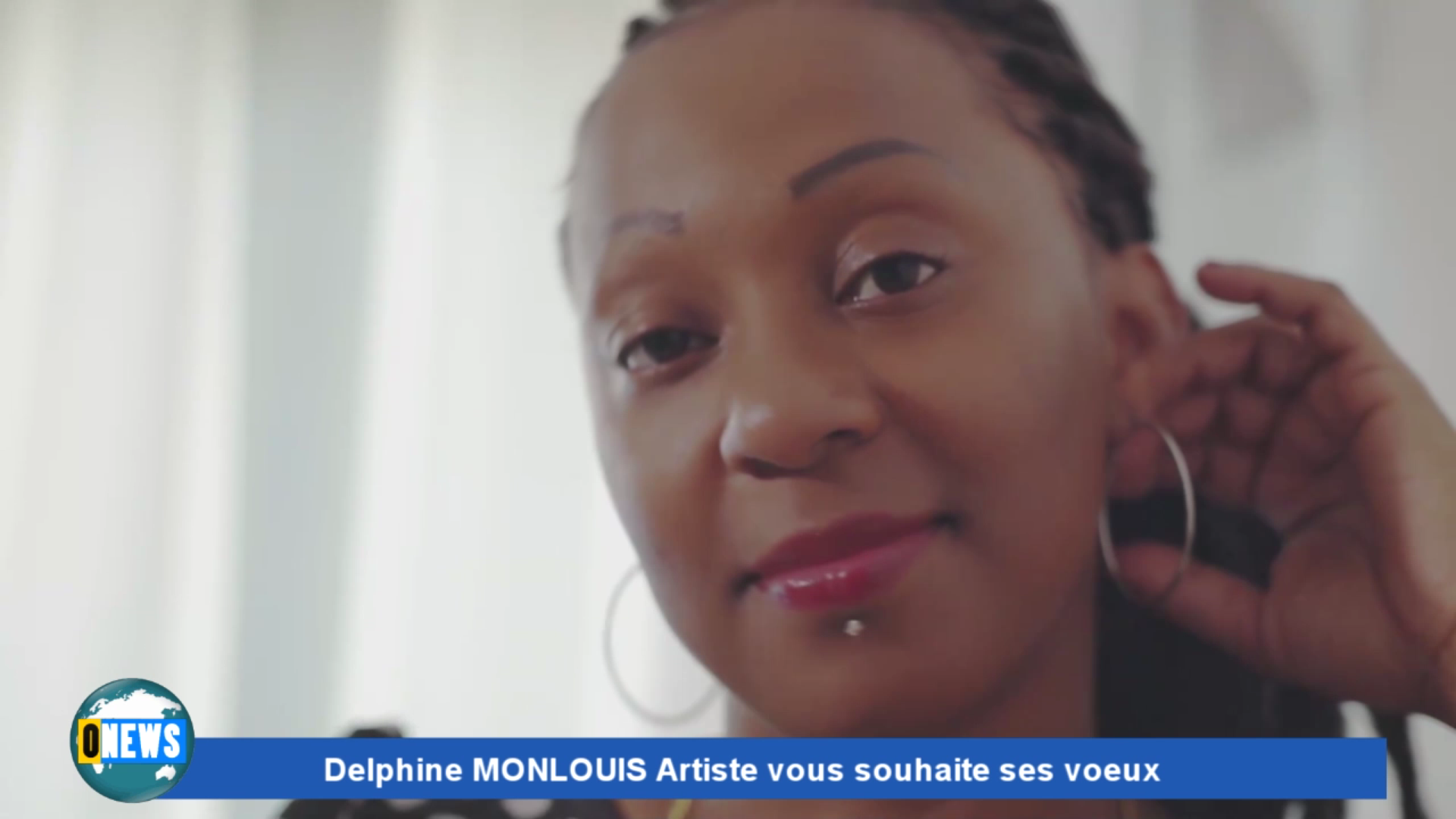 [Vidéo] Onews Spécial voeux. Les Voeux de Delphine MONLOUIS Artiste
