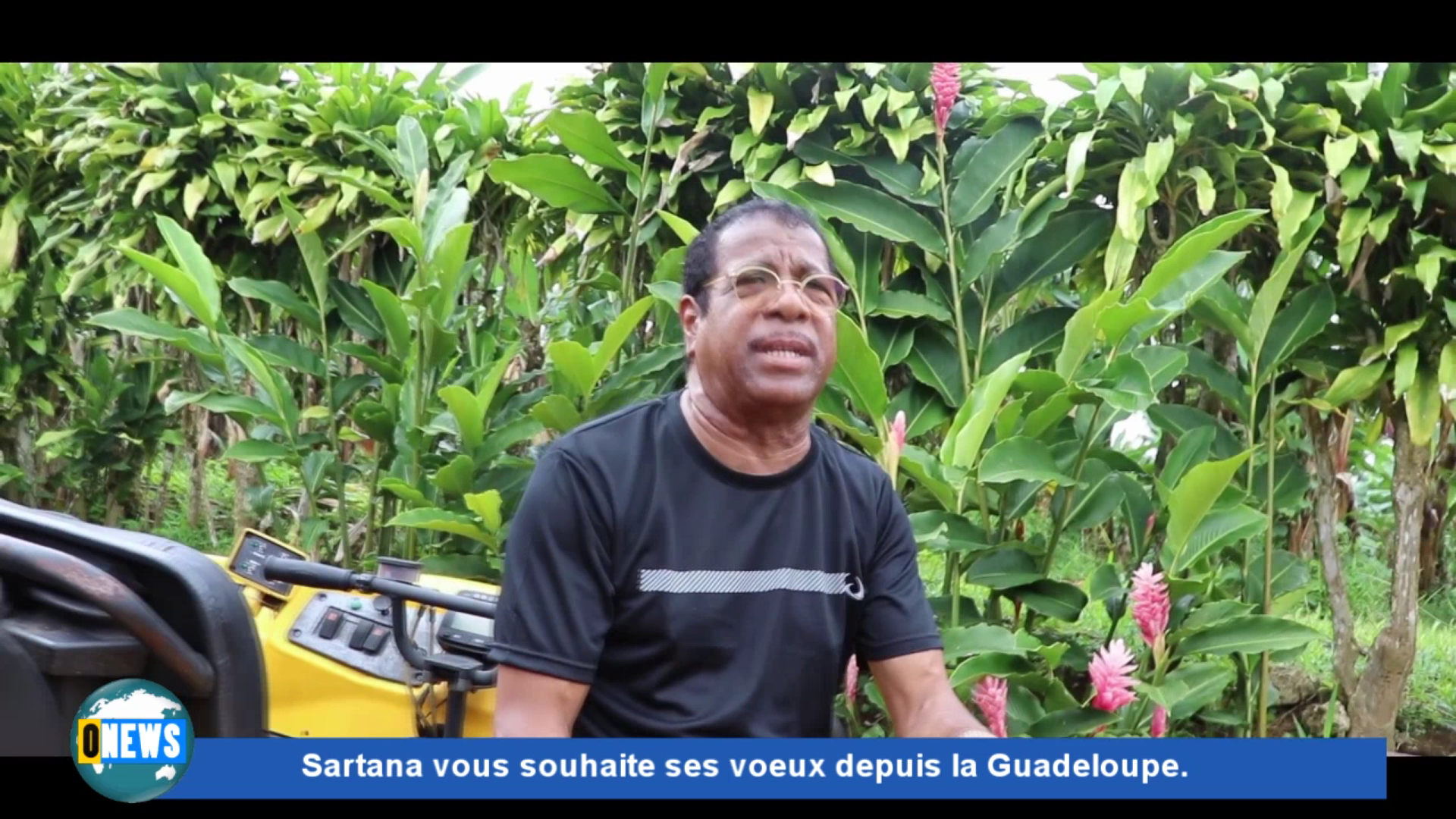 [Vidéo] Onews Spécial Voeux. Les voeux de Sartana depuis la Guadeloupe.