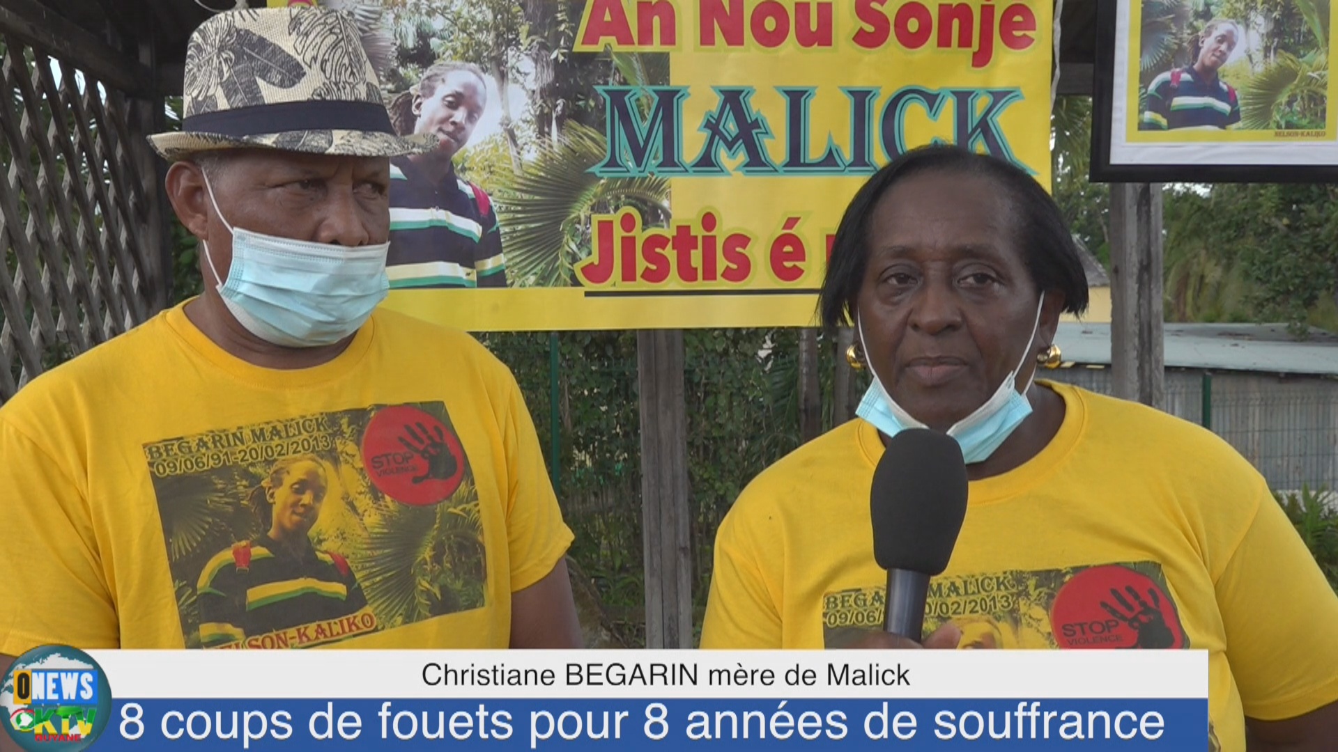 [Vidéo] Onews Guadeloupe. 8 coups de fouets pour 8 années de souffrance en mémoire à Malick