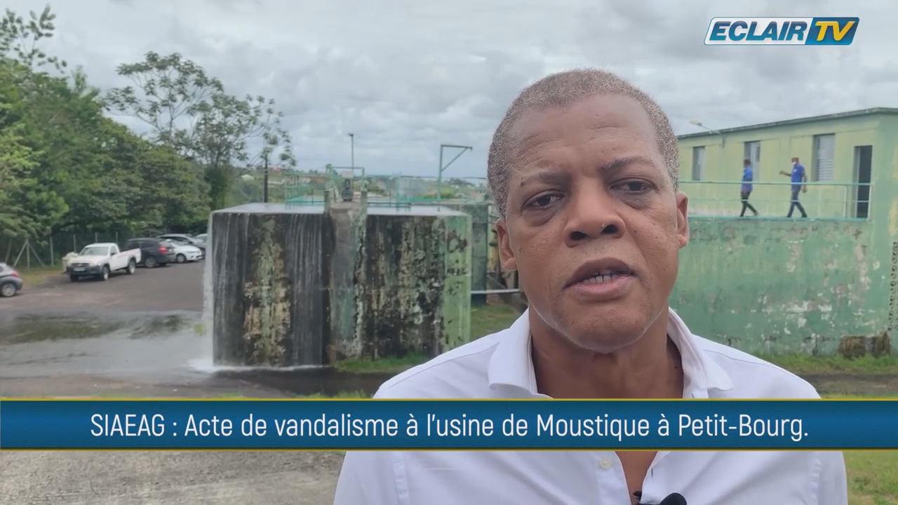 [Vidéo] Onews Guadeloupe. Réaction de Ferdy LOUISY après l acte de vandalisme usine Moustique