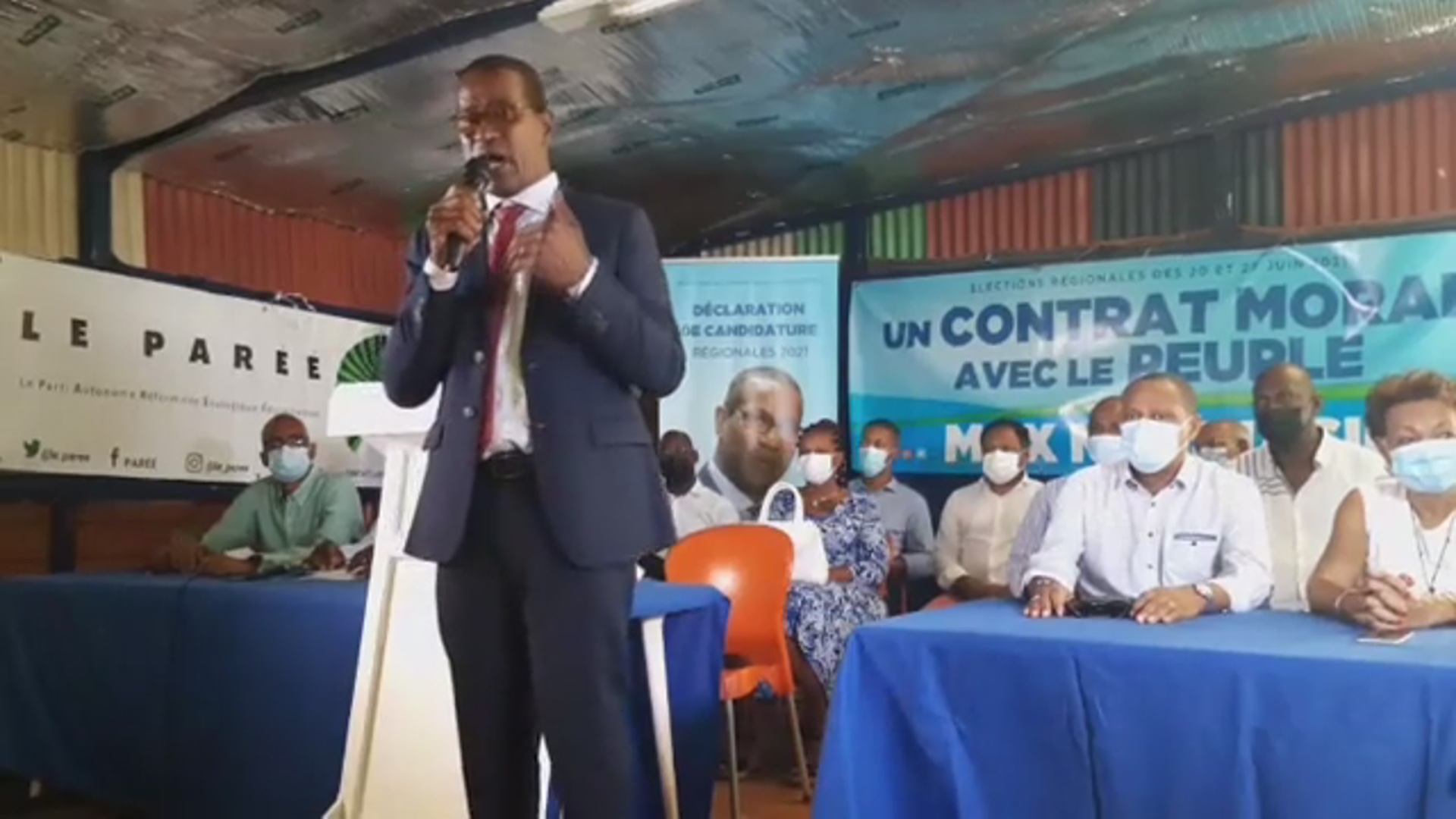 [Vidéo] Onews Guadeloupe. Max MATHIASIN annonce sa candidature aux prochaines élections Régionales