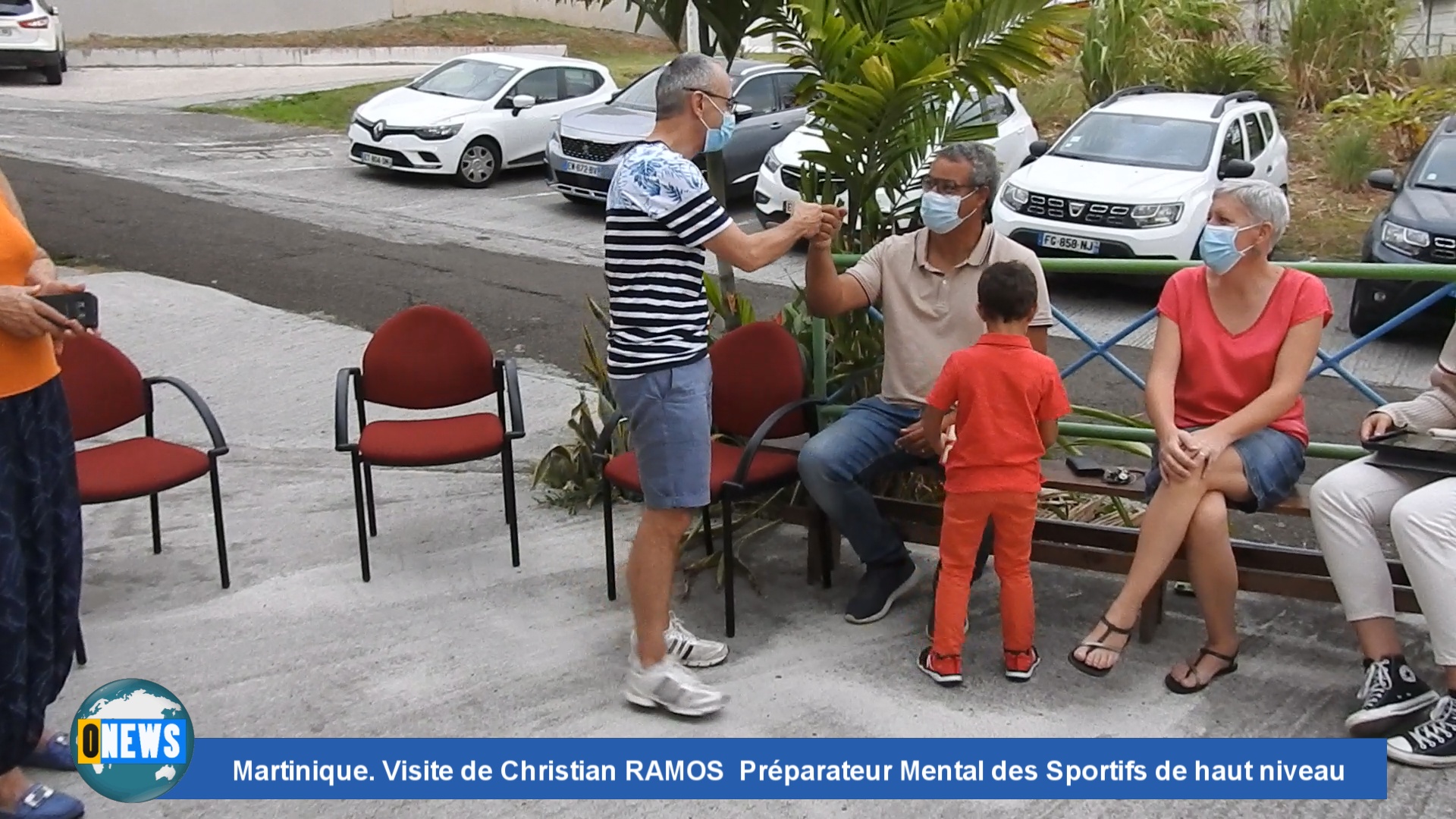 [Vidéo] Onews Martinique. Visite de Christian RAMOS Préparateur Mental des Sportifs de haut niveau