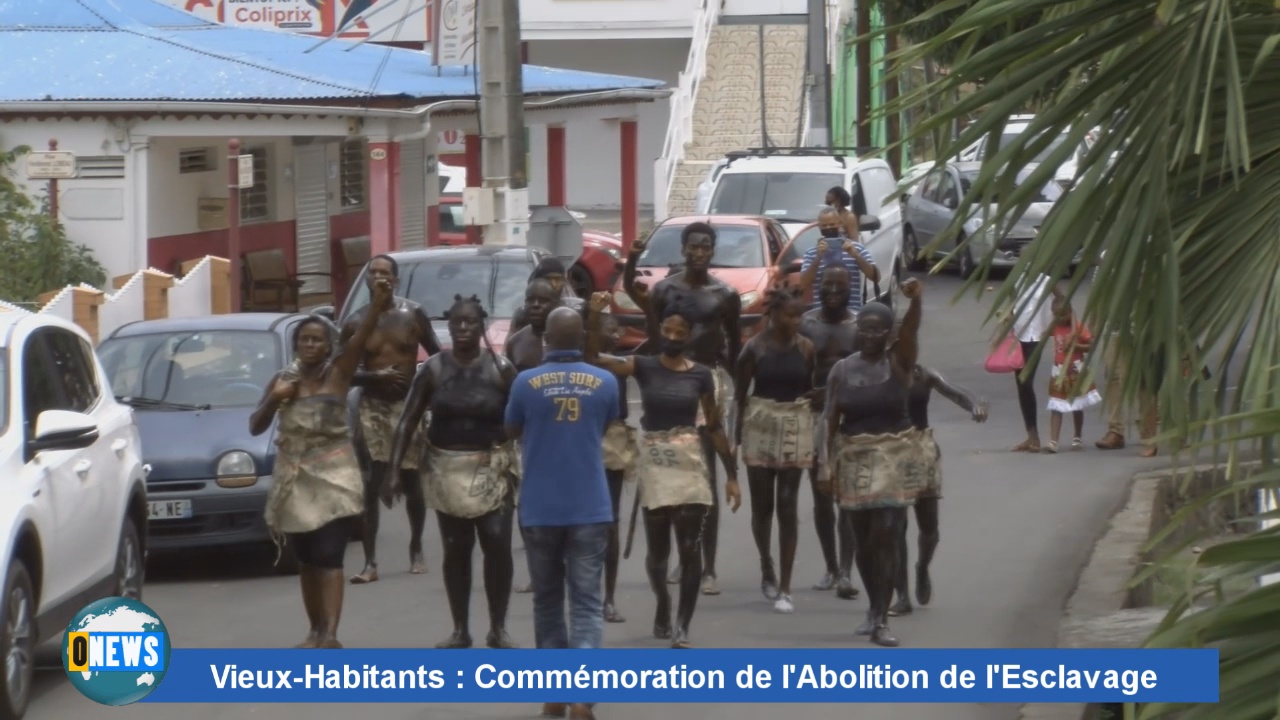 [Vidéo] Onews Guadeloupe. Commémoration de l’Abolition de l ‘esclavage à Vieux habitants