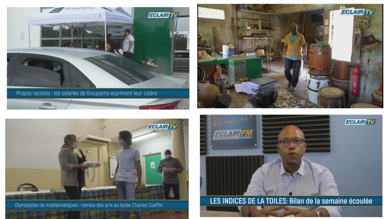 [Vidéo] Onews Guadeloupe. Le Flash info de Eclair Tv