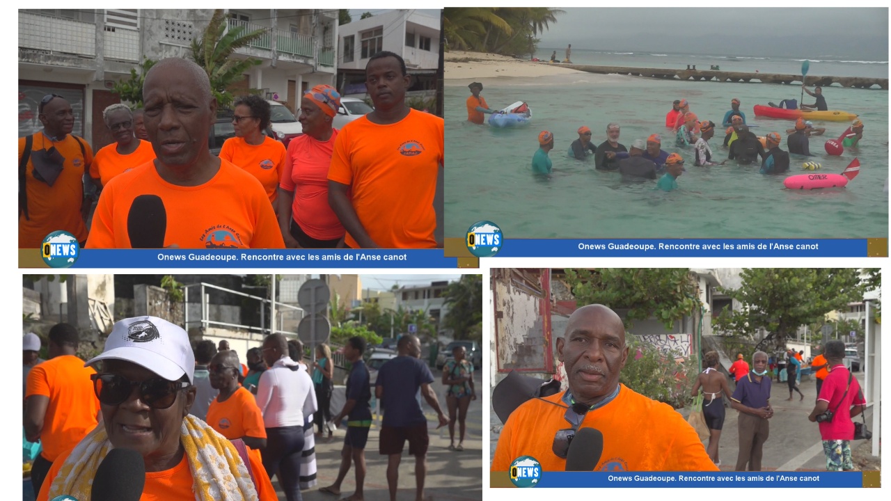 [Vidéo] Guadeloupe.  Rencontre avec les amis de l Anse Canot
